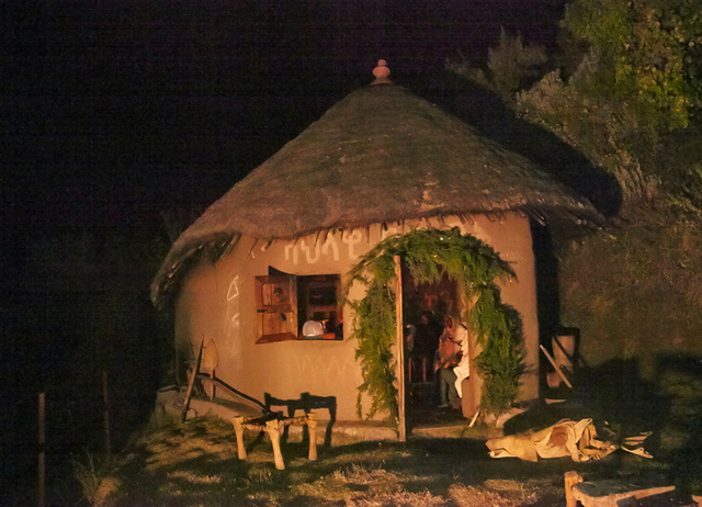 Traditional coffee ceremony at Ankober Palace Lodge